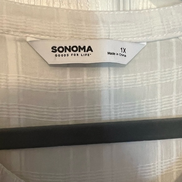 Sonoma tiered sleeveless Dress Size 1x - Picture 4 of 4